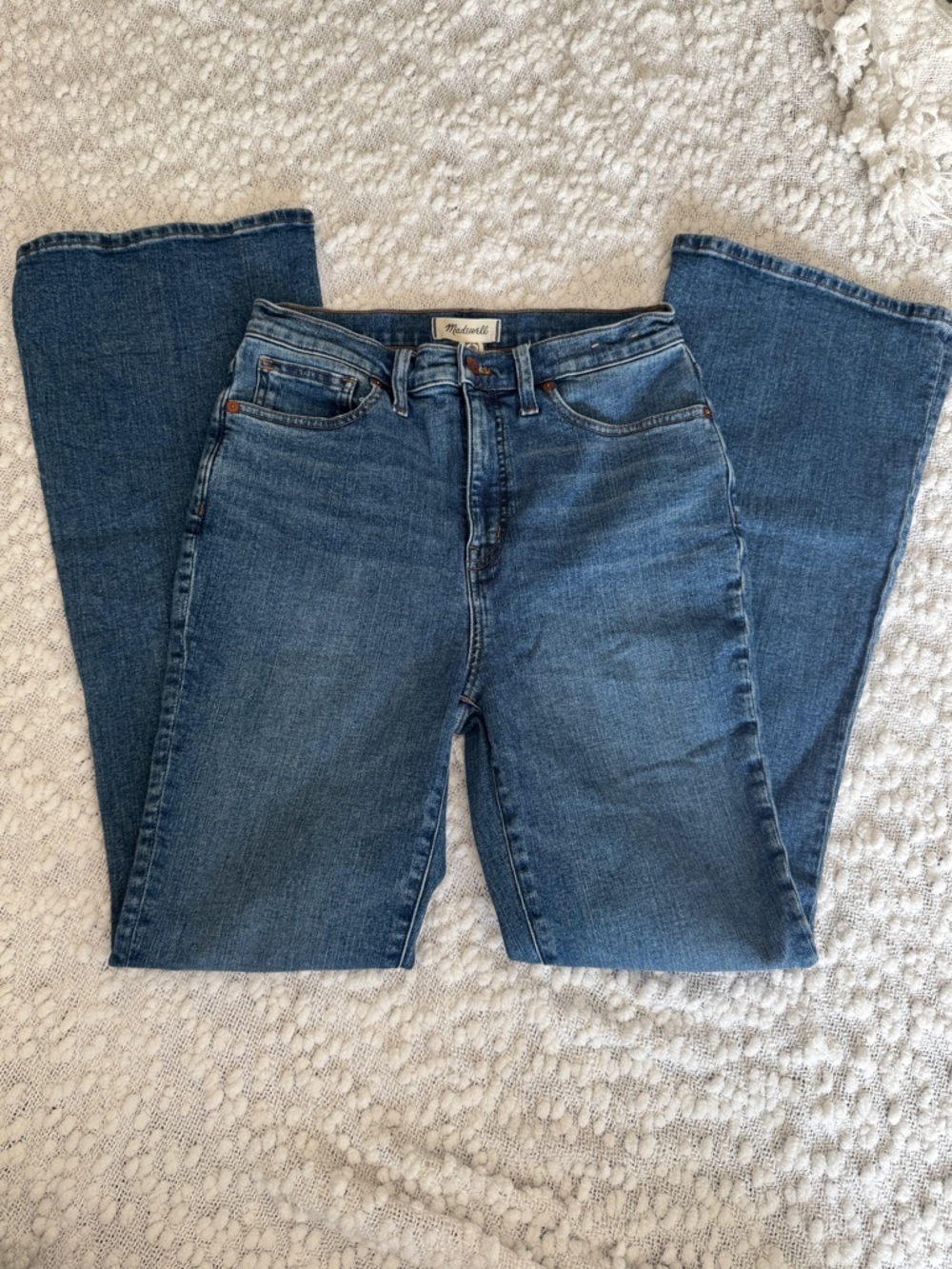 Madewell Flare High-Rise Jeans - Medium Wash